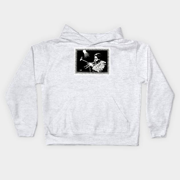 Dizzy Gillespie Kids Hoodie by Zippy's House of Mystery